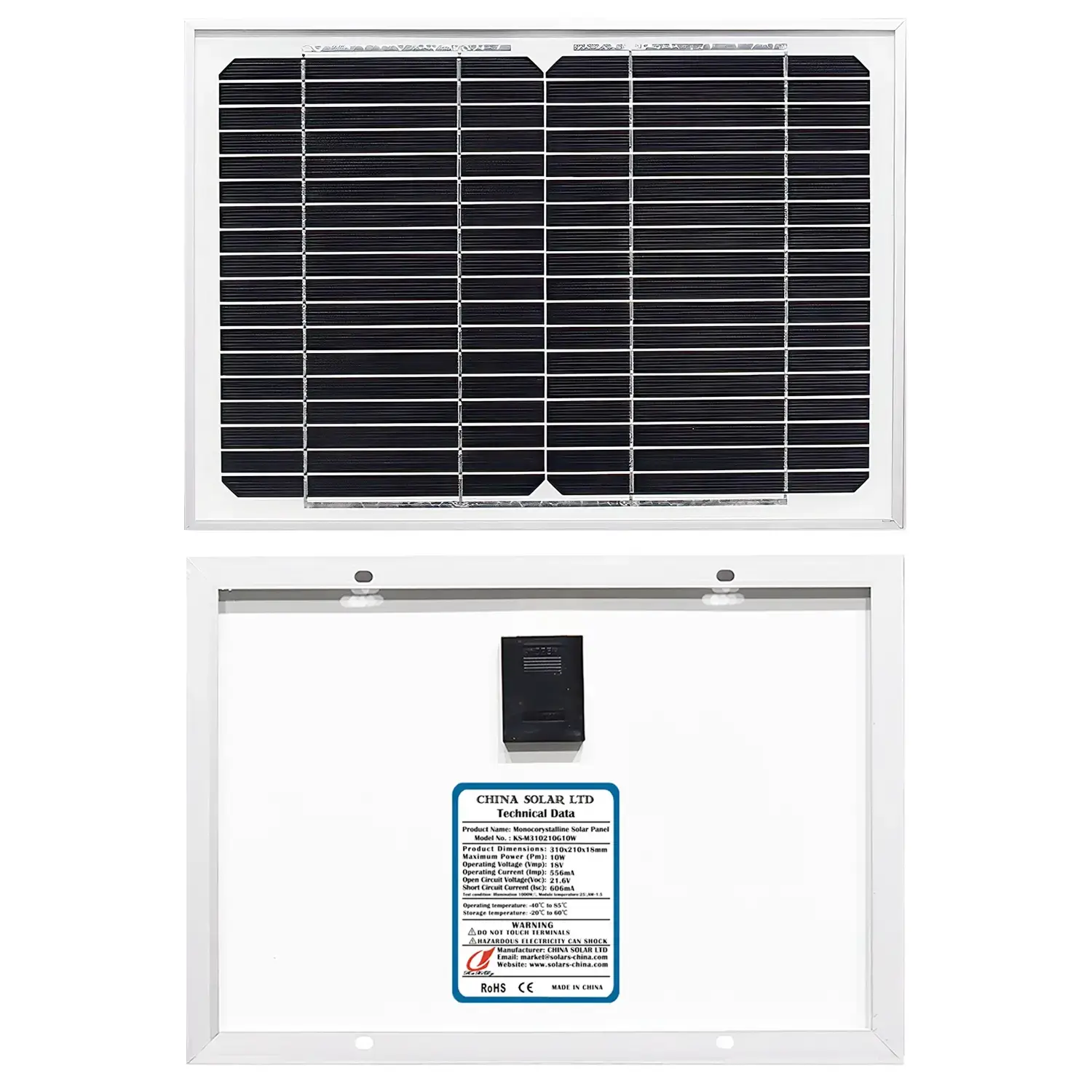 fotovoltaik güneş panelleri 10W