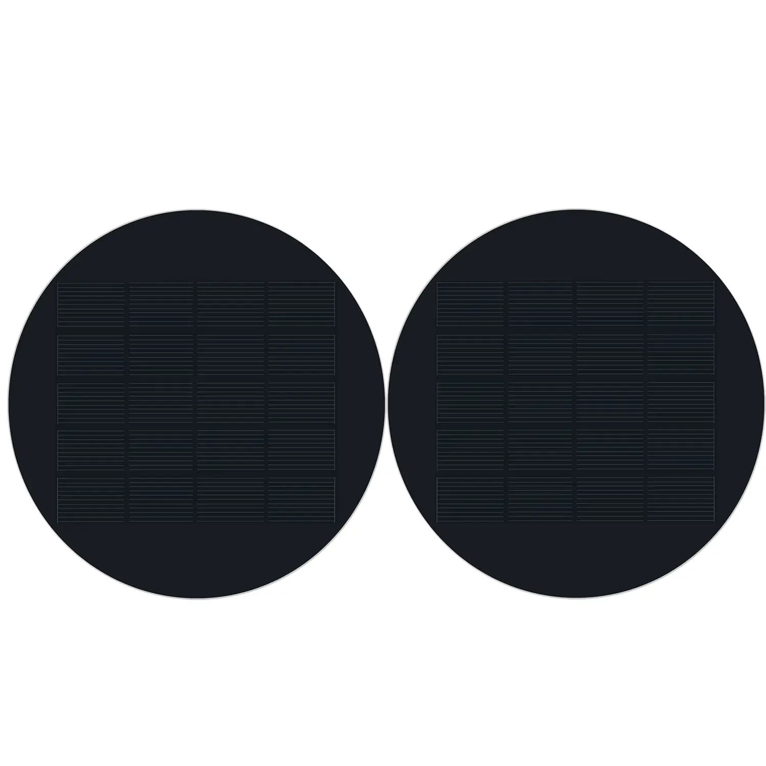 2W yuvarlak fotovoltaik panel