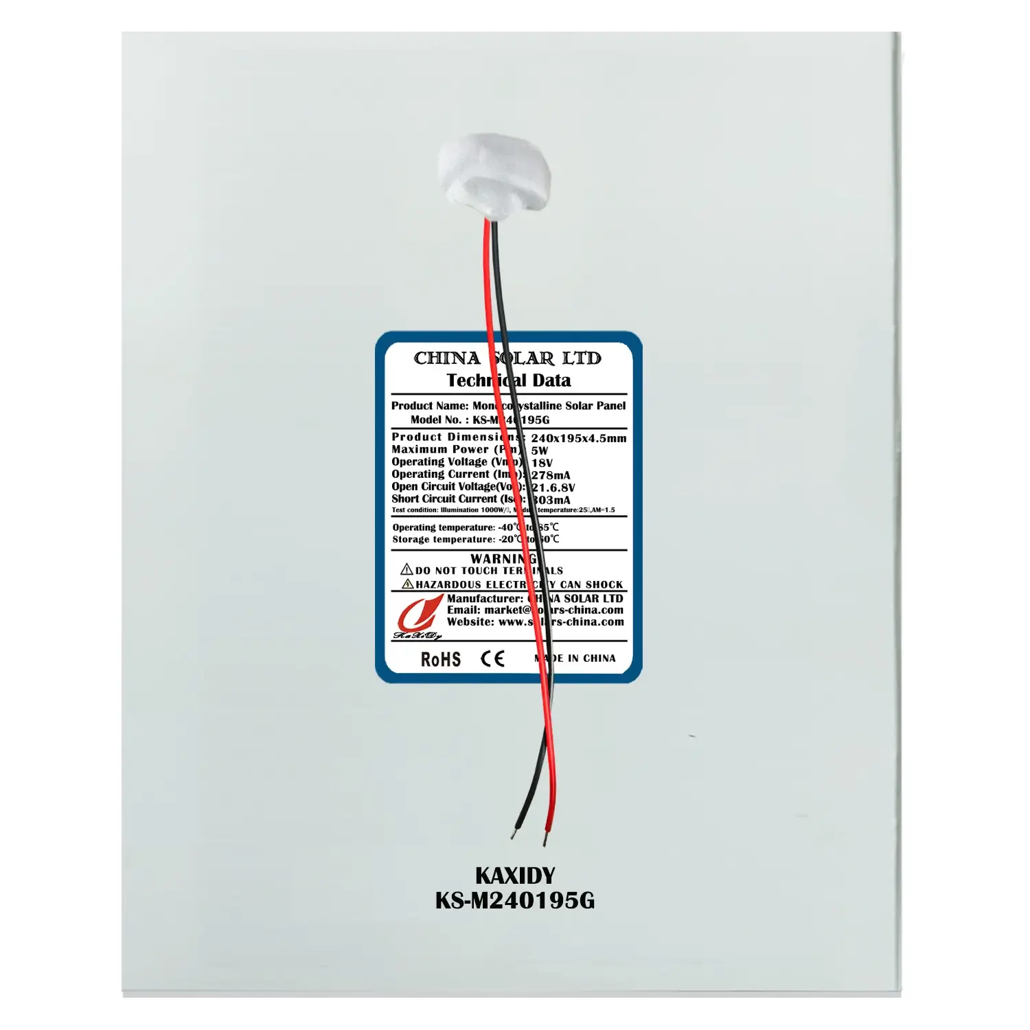 Fotovoltaik Panelleri 5W