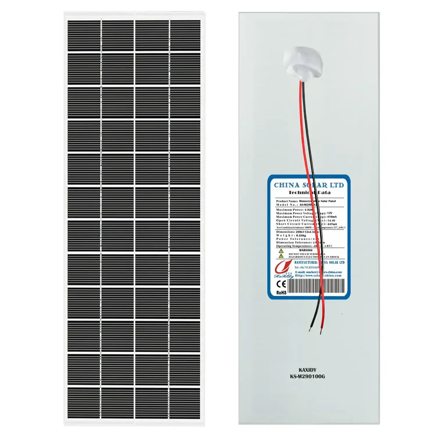 12V Güneş Enerjisi Panelleri