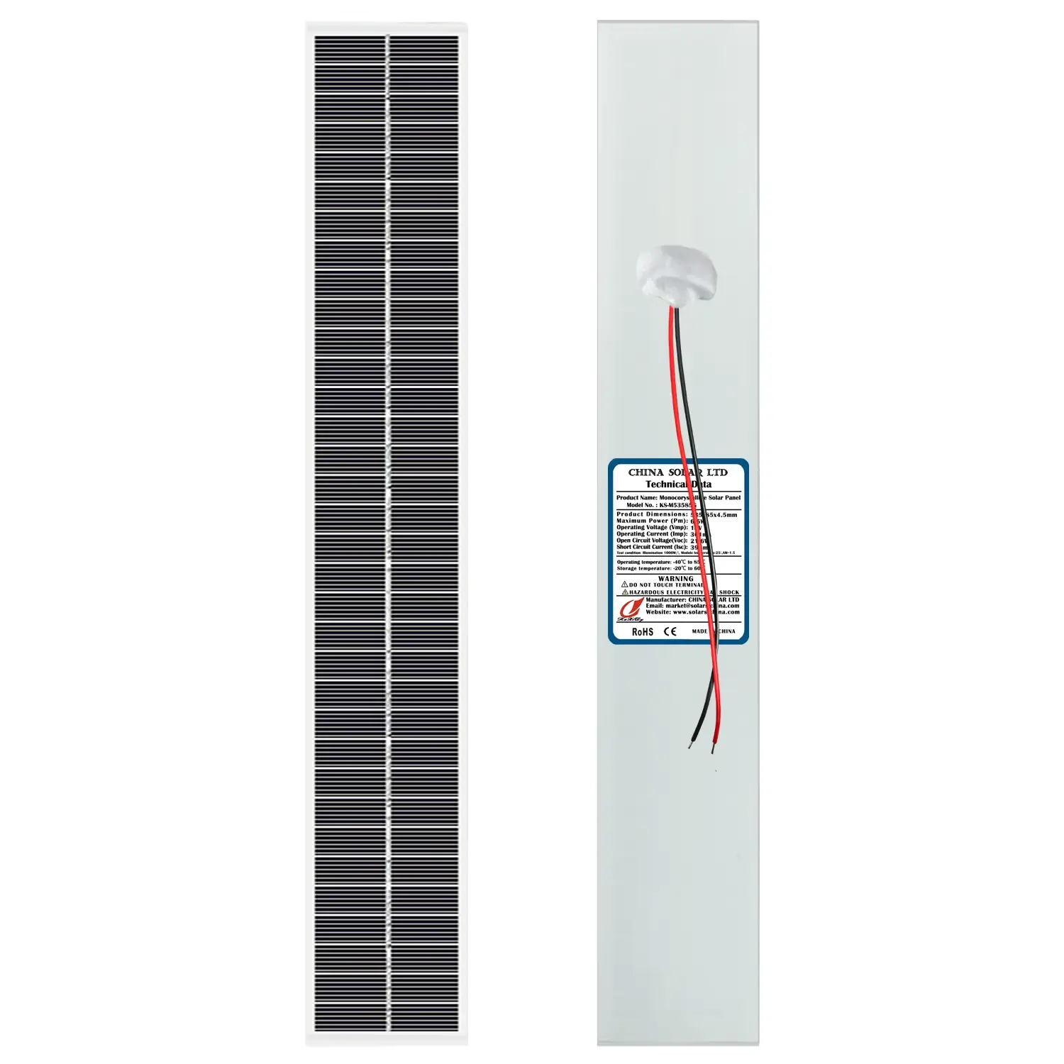 Monokristal Güneş Paneli 12V