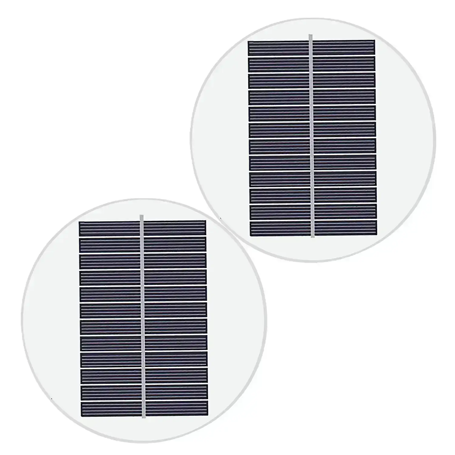 Yuvarlak Fotovoltaik Panel 6V