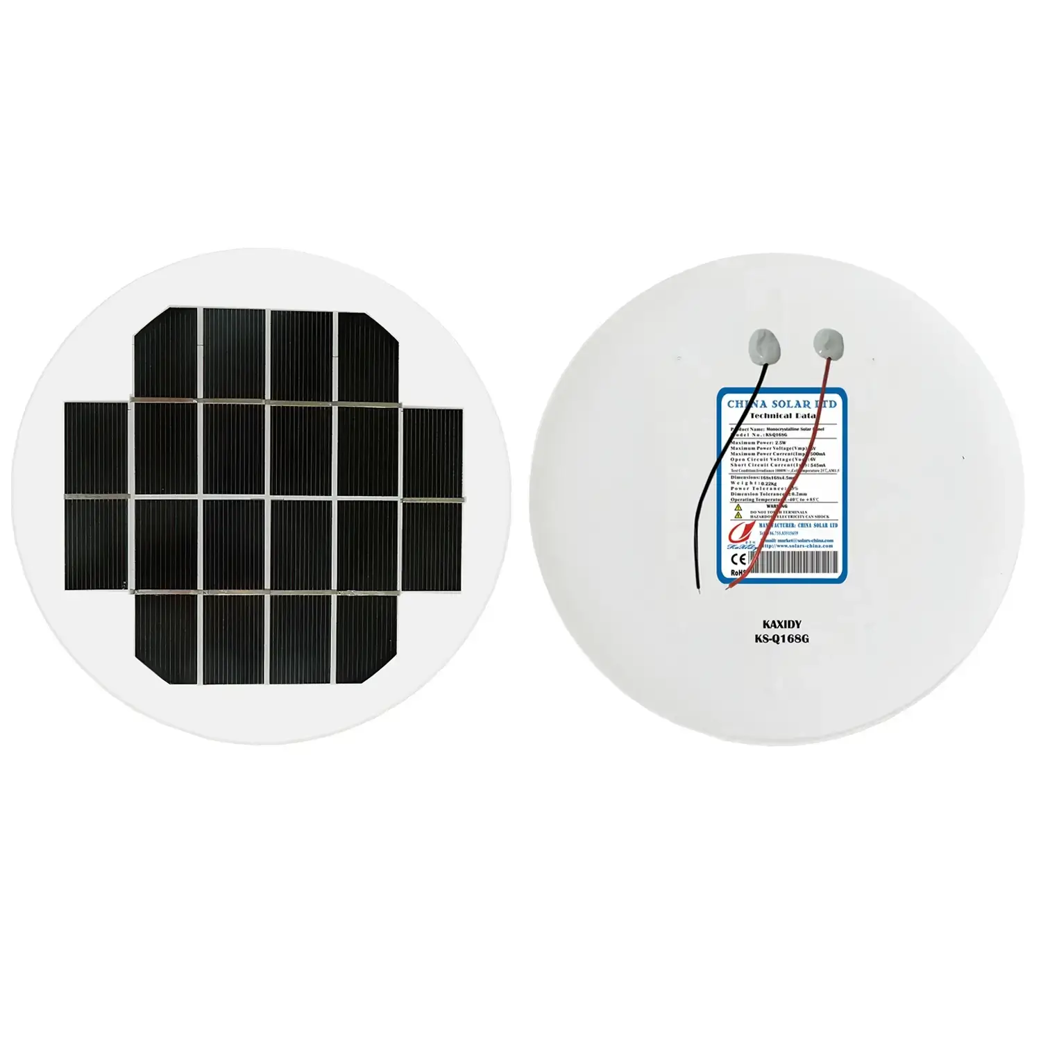 Dairesel Güneş Paneli 2,5W